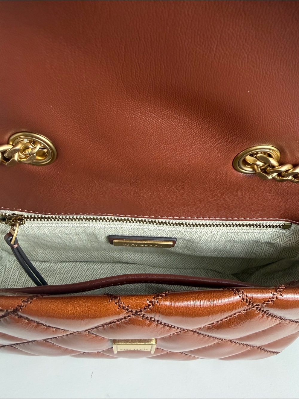 NWT Tory Burch Willa Shine Small Shoulder Bag - Picture 14 of 15